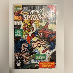 1991 Web of Spider-Man Comic